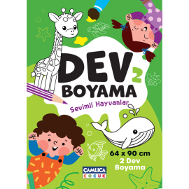Dev Boyama - 2 (Sevimli Hayvanlar)