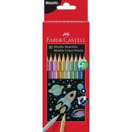 Faber Castell Classic clour Metallic Buntstift 10 er