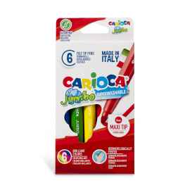 CARIOCA Jumbo Box 6'lı keçeli kalem