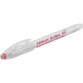 Pensan Global Tükenmez Kalem Kirmizi 0,5 mm