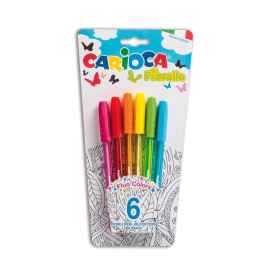 Carioca Fiorella Tükenmez Tükenmez Kalem 6 Renk