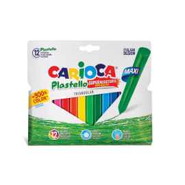 CARIOCA Plastello Maxi Üçgen 12 Adet