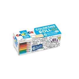 CARIOCA Mini Boya Rulosu DENİZ 85x10 cm + 6 kalem